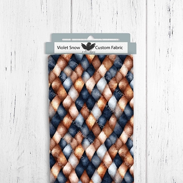Copper and Cashmere Weave